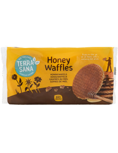 WAFELKI MIODOWE BIO 175 g - TERRASANA
