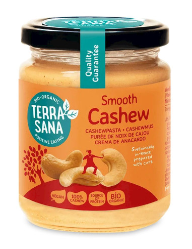 KREM Z ORZECHÓW NERKOWCA PRAŻONYCH 100 % BIO 250 g - TERRASANA