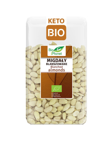 MIGDAŁY BLANSZOWANE BIO 1 kg - BIO PLANET