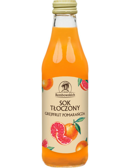 SOK GREJPFRUT - POMARAŃCZA NFC 250 ml - REMBOWSCY