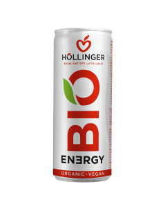 NAPÓJ ENERGETYZUJĄCY O SMAKU JEŻYNOWYM BIO 250 ml - HOLLINGER