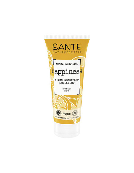 ŻEL POD PRYSZNIC HAPPINESS POMARAŃCZA ECO 200 ml - SANTE