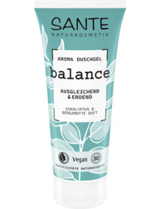 ŻEL POD PRYSZNIC BALANCE EUKALIPTUS I BERGAMOTKA ECO 200 ml - SANTE