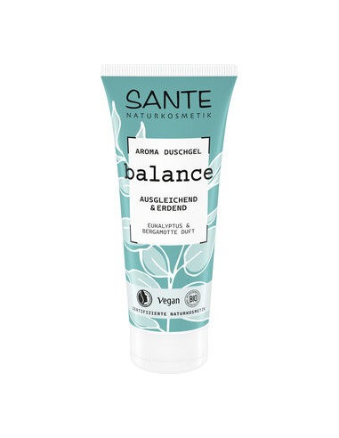 ŻEL POD PRYSZNIC BALANCE EUKALIPTUS I BERGAMOTKA ECO 200 ml - SANTE