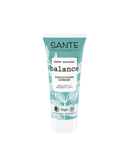 ŻEL POD PRYSZNIC BALANCE EUKALIPTUS I BERGAMOTKA ECO 200 ml - SANTE