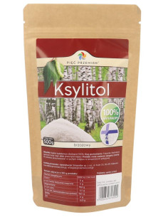 KSYLITOL 500 g - PIĘĆ PRZEMIAN (FINLANDIA)