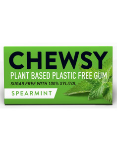 GUMA DO ŻUCIA Z KSYLITOLEM O SMAKU MIĘTOWYM (10 szt.) 15 g - CHEWSY