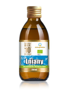 OLEJ LNIANY TŁOCZONY NA ZIMNO BIO 250 ml - ZŁOTO POLSKIE 2
