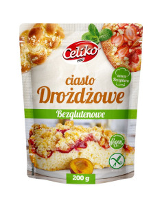 MIESZANKA DO WYPIEKU CIASTA DROŻDŻOWEGO BEZGLUTENOWA 200 g - CELIKO