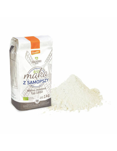 MĄKA Z SAMOPSZY TYP 1850 DEMETER BIO 1 kg - JUCHOWO