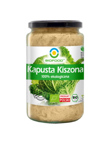 KAPUSTA KISZONA BEZGLUTENOWA BIO 700 g (500 g) - BIOFOOD