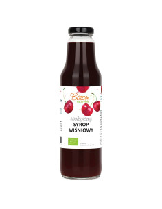 SYROP WIŚNIOWY BIO 750 ml - BATOM