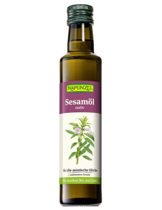 OLEJ SEZAMOWY TŁOCZONY NA ZIMNO BIO 250 ml - RAPUNZEL