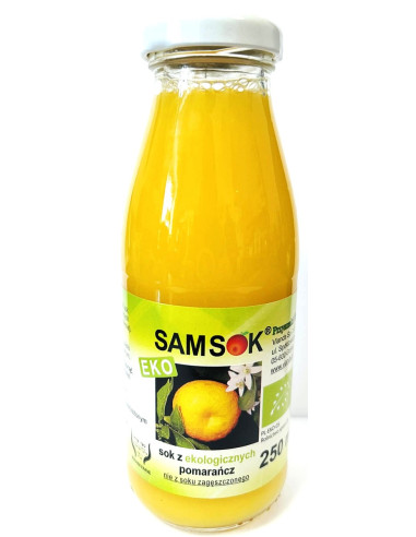 SOK Z POMARAŃCZY NFC BIO 250 ml - VIANDS (SAM SOK)