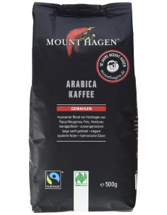 KAWA MIELONA ARABICA 100 % FAIR TRADE BIO 500 g - MOUNT HAGEN