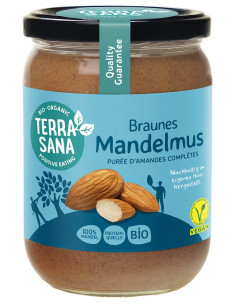 KREM Z MIGDAŁÓW PRAŻONYCH 100 % BIO 500 g - TERRASANA