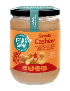 KREM Z ORZECHÓW NERKOWCA PRAŻONYCH 100 % BIO 500 g - TERRASANA