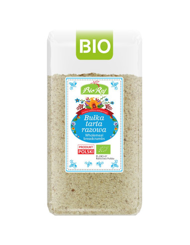 BUŁKA TARTA RAZOWA BIO (POLSKA) 500 g - BIO RAJ