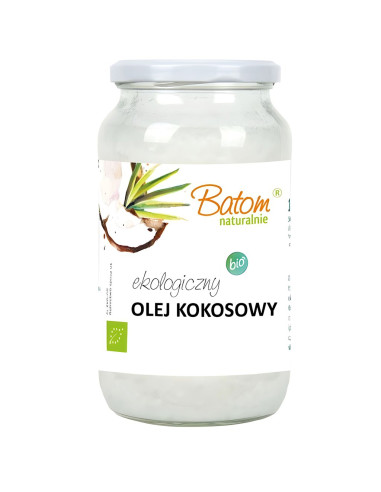 OLEJ KOKOSOWY VIRGIN BIO 1 L - BATOM