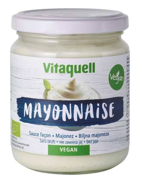 MAJONEZ WEGAŃSKI BIO 250 ml - VITAQUELL