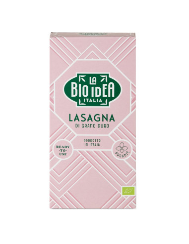 MAKARON (SEMOLINOWY) LASAGNE BIO 250 g - LA BIO IDEA