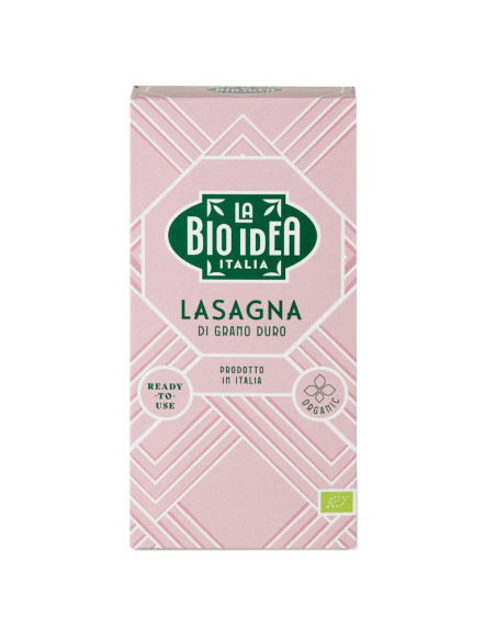 MAKARON (SEMOLINOWY) LASAGNE BIO 250 g - LA BIO IDEA