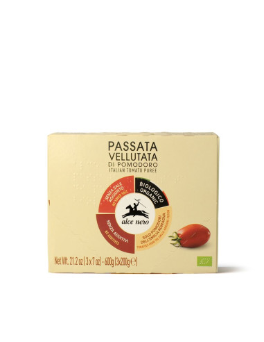SOS POMIDOROWY PASSATA BIO (3 x 200 g) 600 g - ALCE NERO