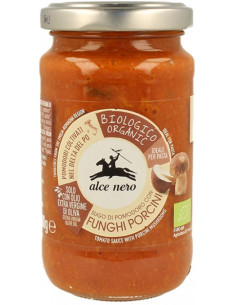 SOS POMIDOROWY Z BOROWIKAMI BIO 200 g - ALCE NERO