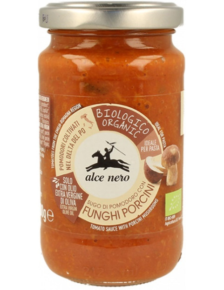 SOS POMIDOROWY Z BOROWIKAMI BIO 200 g - ALCE NERO