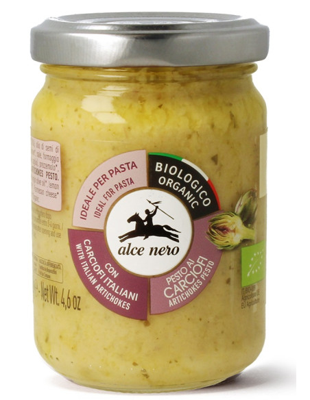 PESTO Z KARCZOCHA BIO 130 g - ALCE NERO