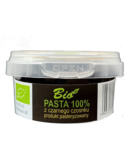 PASTA Z CZARNEGO CZOSNKU BEZGLUTENOWA BIO 80 g - PRZETWORY Z NATURY