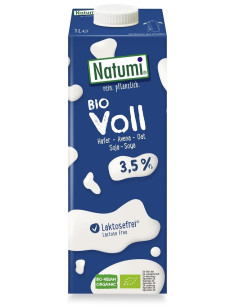NAPÓJ OWSIANO - SOJOWY 3,5 % BEZ DODATKU CUKRÓW BIO 1 L - NATUMI