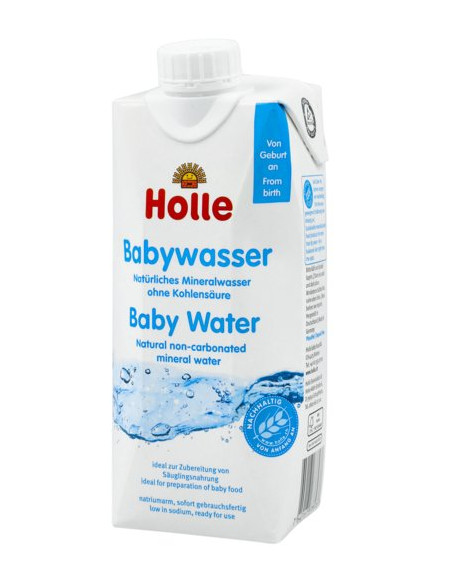 NATURALNA WODA MINERALNA NIEGAZOWANA DLA NIEMOWLĄT 500 ml - HOLLE