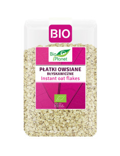 PŁATKI OWSIANE BŁYSKAWICZNE BIO 1 kg - BIO PLANET