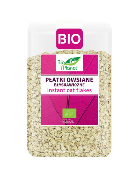 PŁATKI OWSIANE BŁYSKAWICZNE BIO 1 kg - BIO PLANET