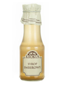 SYROP IMBIROWY BEZGLUTENOWY 355 g (280 ml) - KROKUS (PRODUKT SEZONOWY)