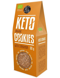 CIASTKA Z CYNAMONEM KETO BIO 80 g - DIET-FOOD