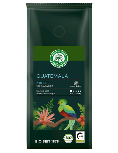 KAWA ZIARNISTA ARABICA 100 % GWATEMALA BIO 250 g - LEBENSBAUM