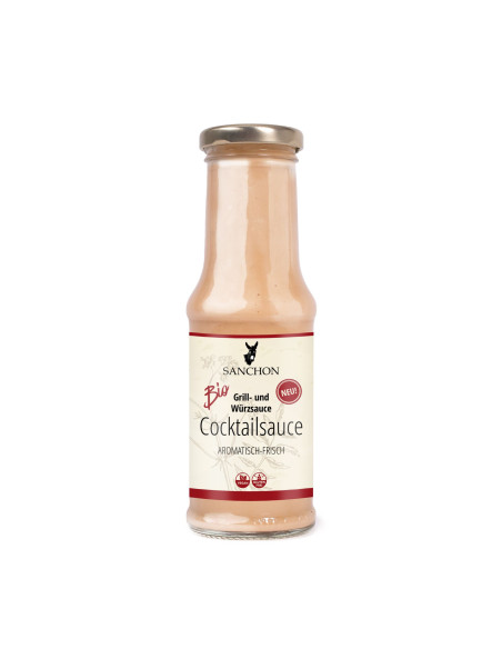 SOS KOKTAJLOWY BEZGLUTENOWY BIO 210 ml  - SANCHON