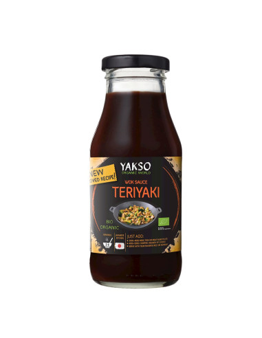 SOS SOJOWY SŁODKI TERIYAKI DO WOKA BIO 240 ml - YAKSO