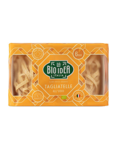 MAKARON (SEMOLINOWY JAJECZNY) TAGLIATELLE BIO 250 g - LA BIO IDEA