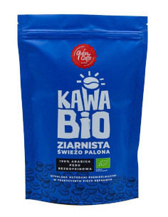 KAWA ZIARNISTA BEZKOFEINOWA ARABICA 100 % BIO 250 g - QUBA CAFFE