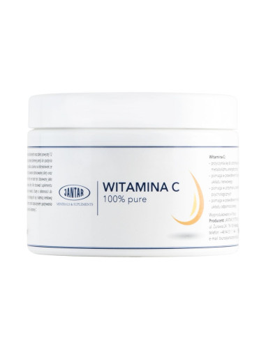 WITAMINA C PURE W PROSZKU (1000 mg) 500 g - JANTAR