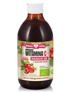 SOK Z RÓŻY NFC BIO 250 ml - POLSKA RÓŻA