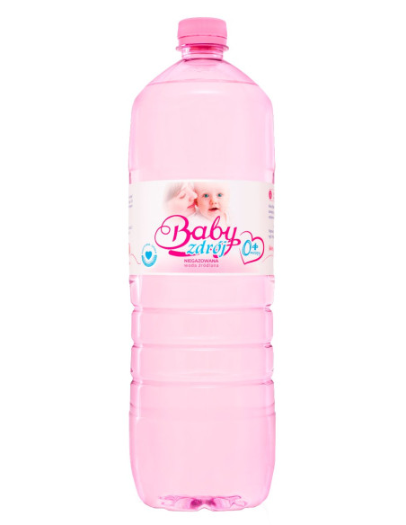 WODA ŹRÓDLANA NIEGAZOWANA 1,5 L - AQUA EAST (BABY ZDRÓJ)