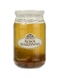 BULION WARZYWNY W PŁYNIE BEZ DODATKU CUKRÓW BEZGLUTENOWY 810 ml - KROKUS