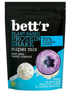 SHAKE PROTEINOWY BEZ DODATKU CUKRÓW BIO 500 g - BETT'R