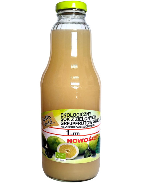 SOK Z ZIELONYCH GREJPFRUTÓW SWEETIE NFC BIO 1 L - JAFFA GOLD