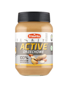 KREM Z ORZESZKÓW ZIEMNYCH PRAŻONYCH 100 % BEZGLUTENOWY 470 g - PRIMAVIKA