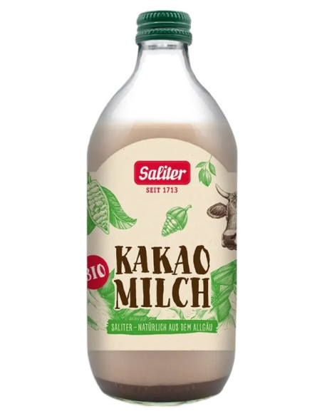 MLEKO O SMAKU CZEKOLADOWYM UHT BIO 500 ml - SALITER
